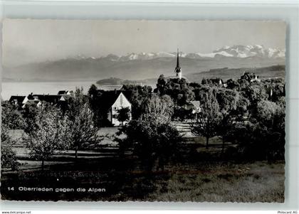 8942 Oberrieden - Oberrieden gegen Alpen - 13109593