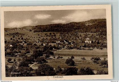 8424 Embrach - Panoramaansicht Dorf Felder - 13095618