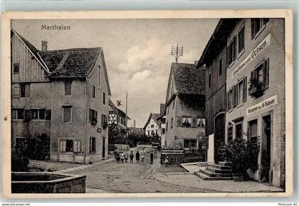 8460 Marthalen 1923 - Gasthaus Zum Ochsen Metzgerei G. Kaiser - 13636433