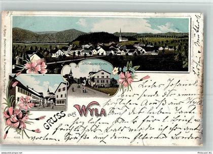 8492 Wila Ottenhub 1898 BOAKC Schulhaus Lithographie - 13700492