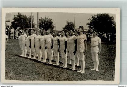 8913 Ottenbach 1929 Foto AK Sportplatz Gymnasitik Ort handschriftlich - 13306173