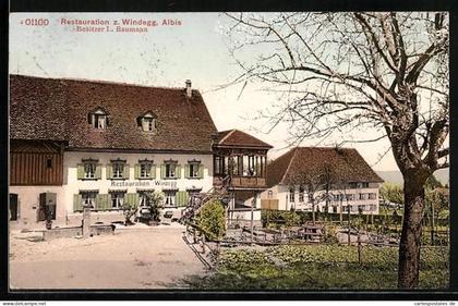 AK Langnau am Albis, Restauration z. Windegg