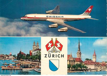 CPM Zurich SwissAir Zurich Fluntern Avion