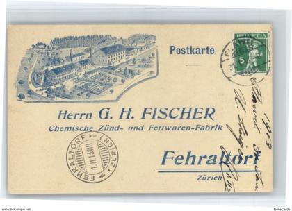 Fehraltorf Herrn G H Fischer Chemische Zuend Fettwaren Fabrik