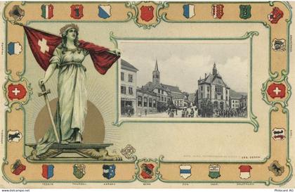 8330 Pfäffikon ZH 1910 Prägedruck - 52039288