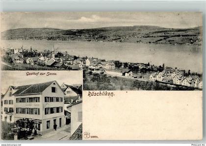 8803 Rüschlikon 1905 - Gasthaus Zur Sonne - 13636694