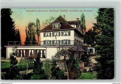 8803 Rüschlikon - Alkoholfreies Kurhaus Gasthaus Nidelbad - 13113083