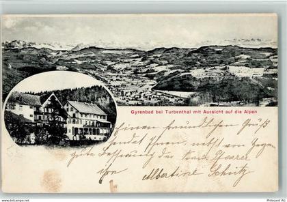 8488 Gyrenbad - 1905 Turbenthal mit Aussicht auf die Alpen - 13112032