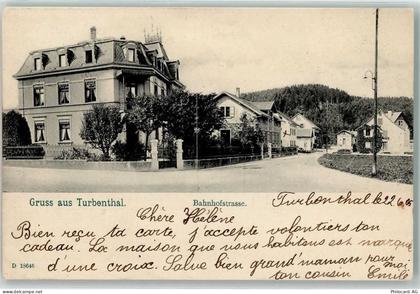 8488 Turbenthal 1905 - Bahnhofstraße - 13449451