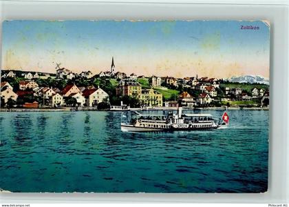 8702 Zollikon - Dampfer "Speer" Erhaltung : fleckig - 13070800