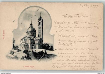 8000 Zürich 1899 - Kirche Enge - 39535910