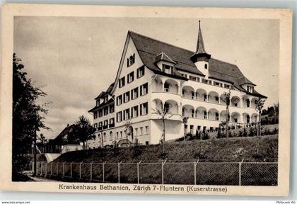 8000 Zürich Foto AK Krankenhaus Fluntern - 10735081