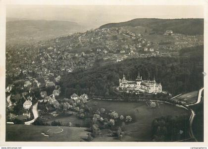 Postcard Switzerland ZH Zurich Dolder Hrand Hotel Zurich 1933 aerial