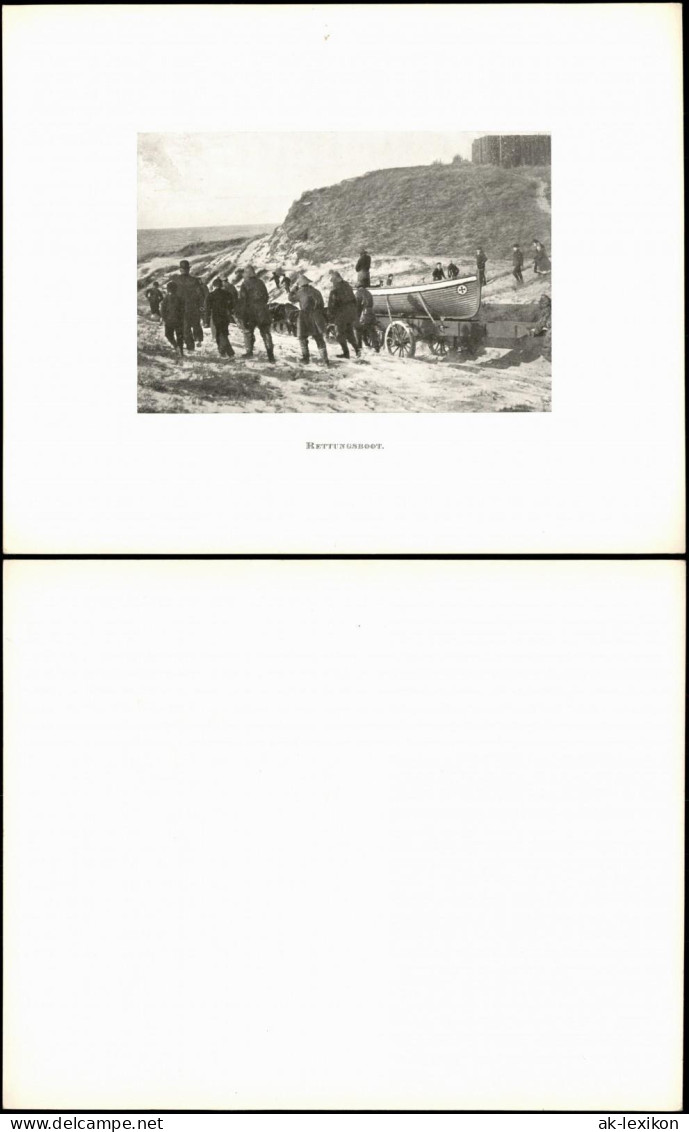 Sylt Rettungsboot Passepartout Sylt 1910