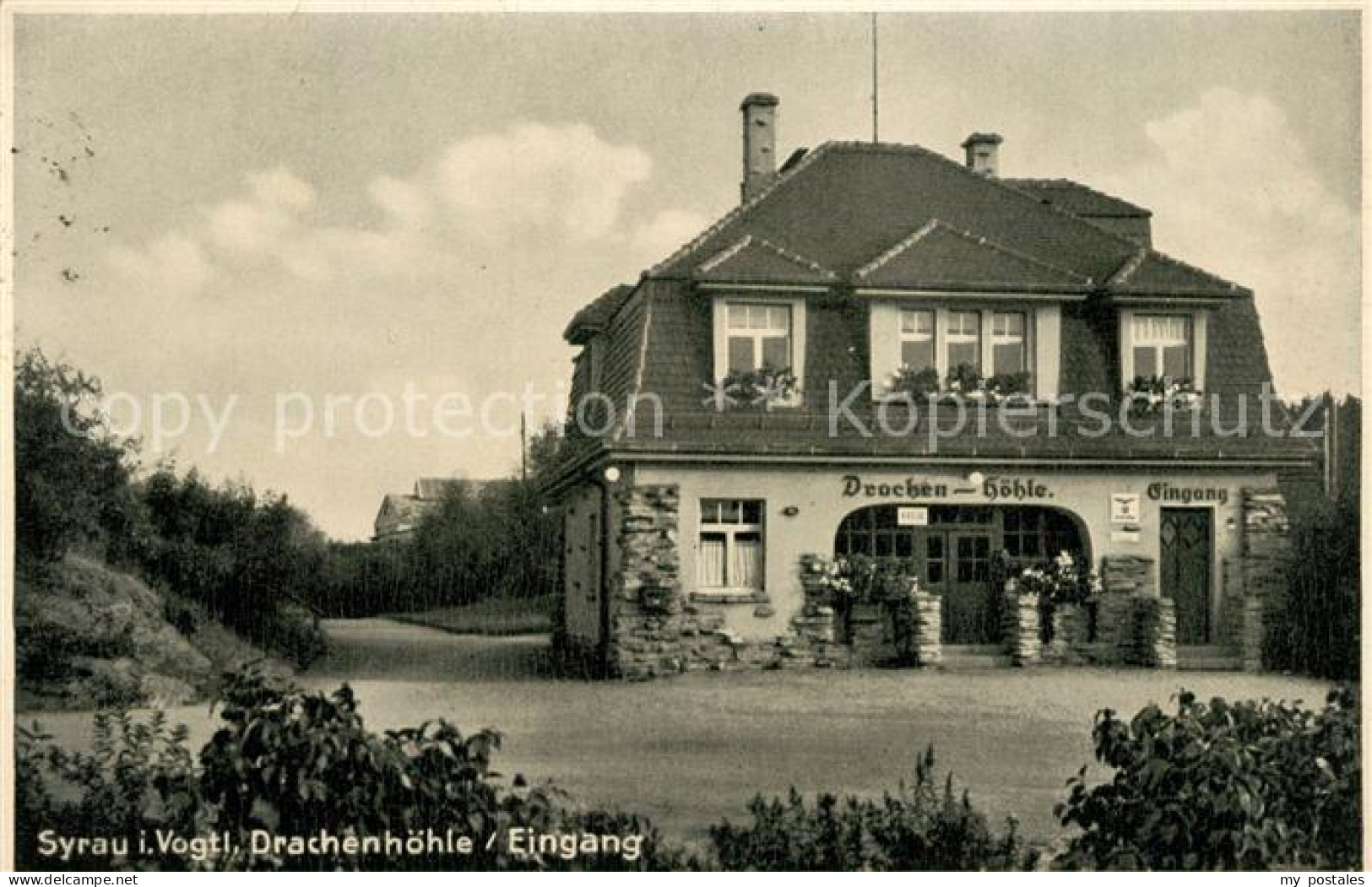 Syrau Vogtland Drachenhoehle Eingang