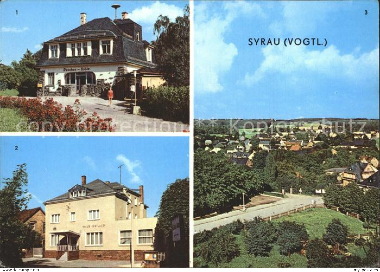 Syrau Vogtland Drachenhoehle Gaststaette Haus Vogtland uebersicht