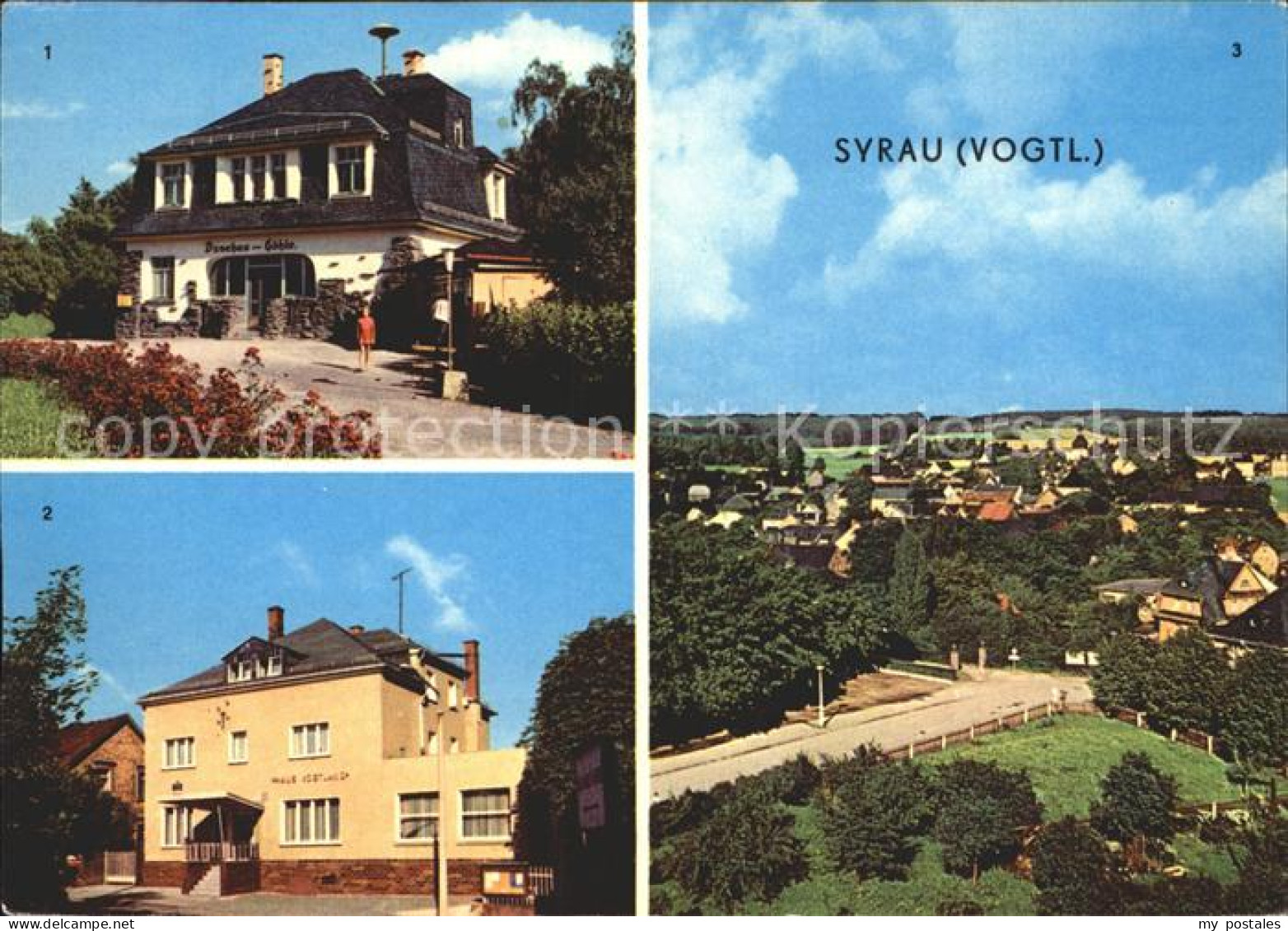 Syrau Vogtland Drachenhoehle Gaststaette Vogtland Panorama