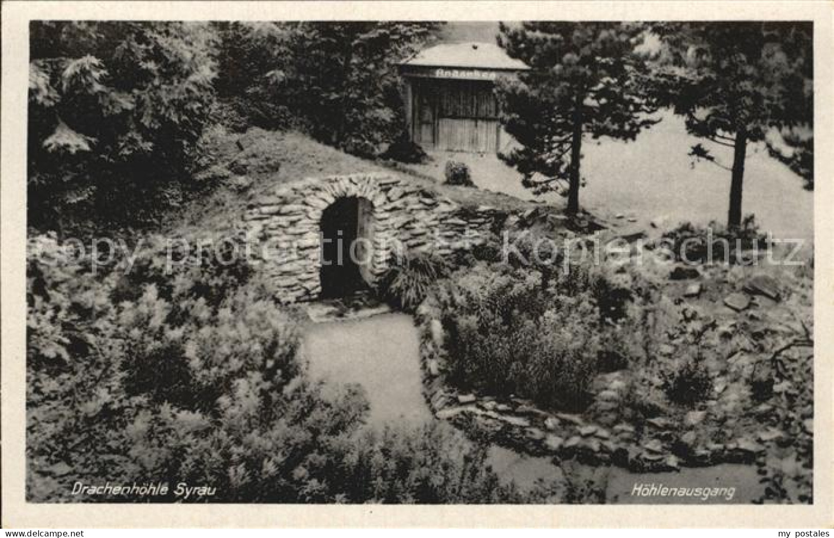 Syrau Vogtland Drachenhoehle Hoehlenausgang