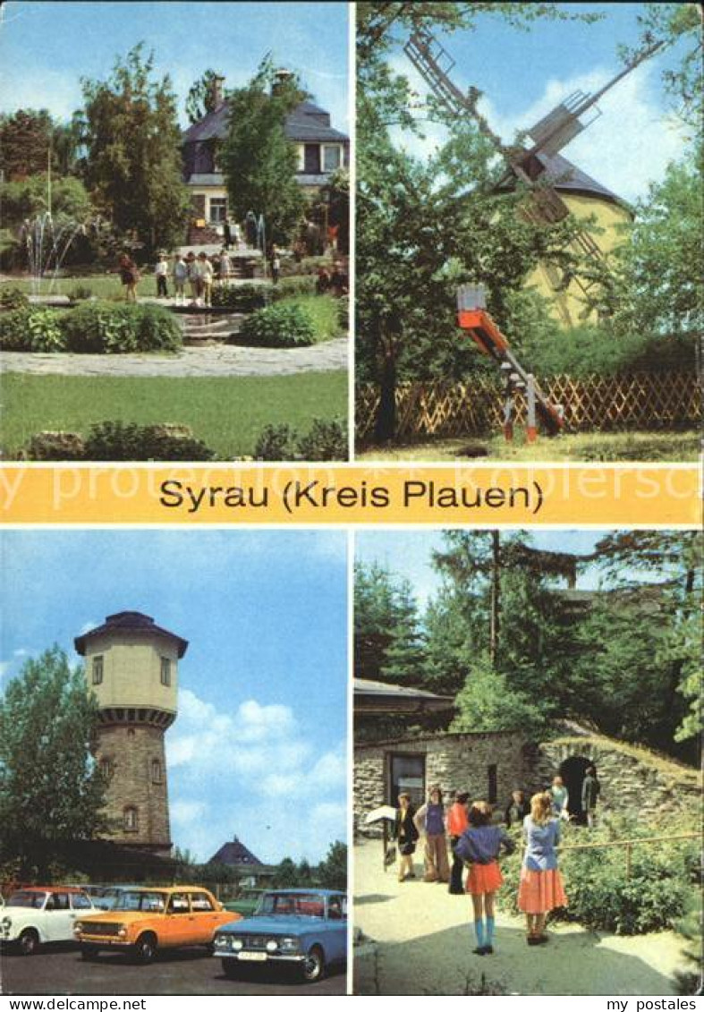 Syrau Vogtland Drachenhoehle Windmuehle Wasserturm