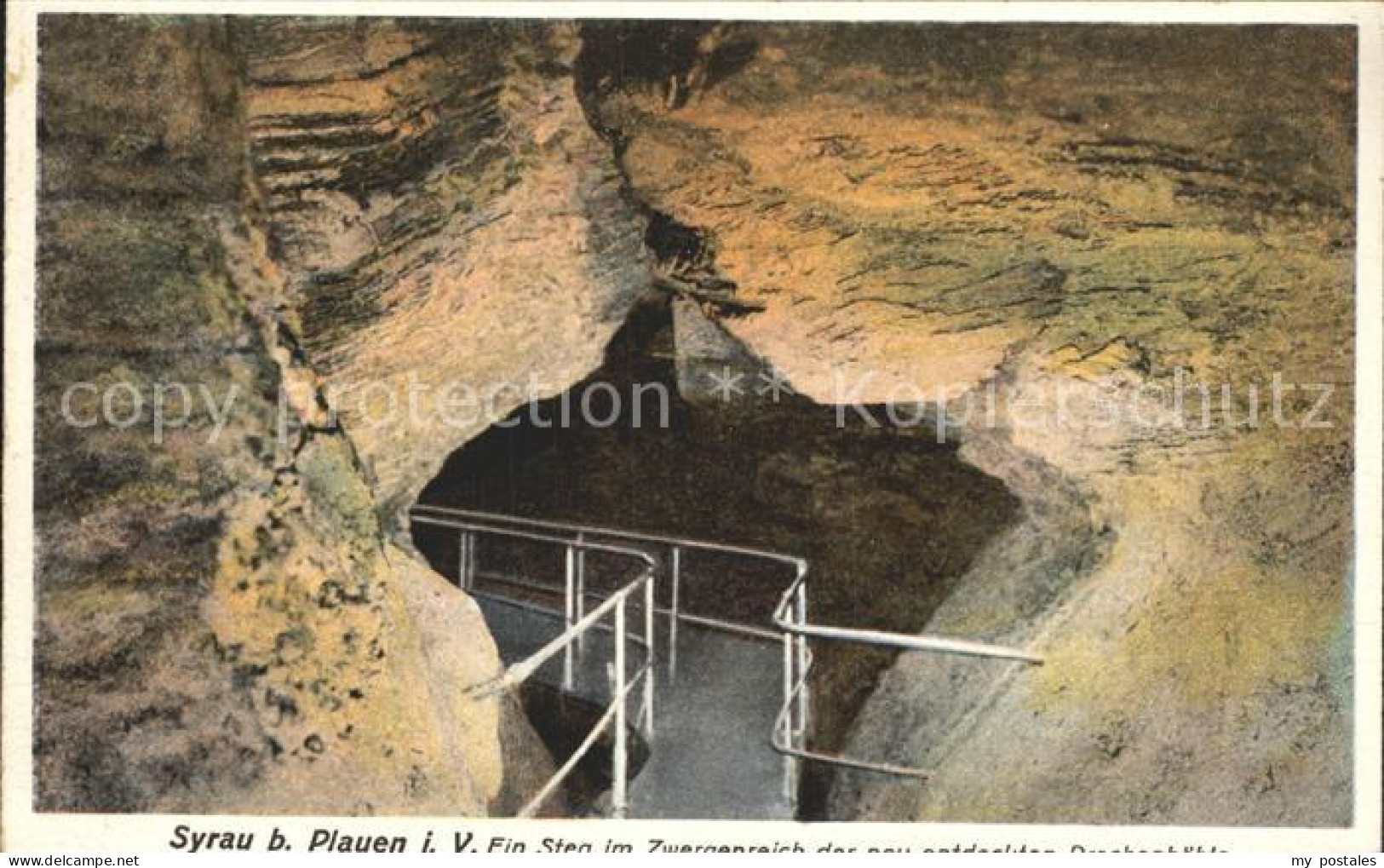 Syrau Vogtland Steg im Zwergenreich der Drachenhoehle