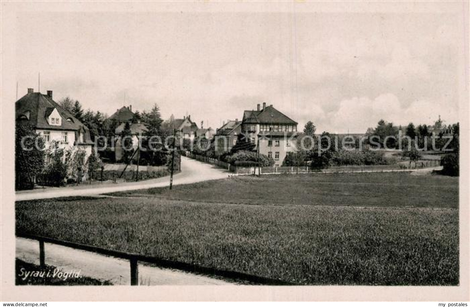 Syrau Vogtland Teilansicht