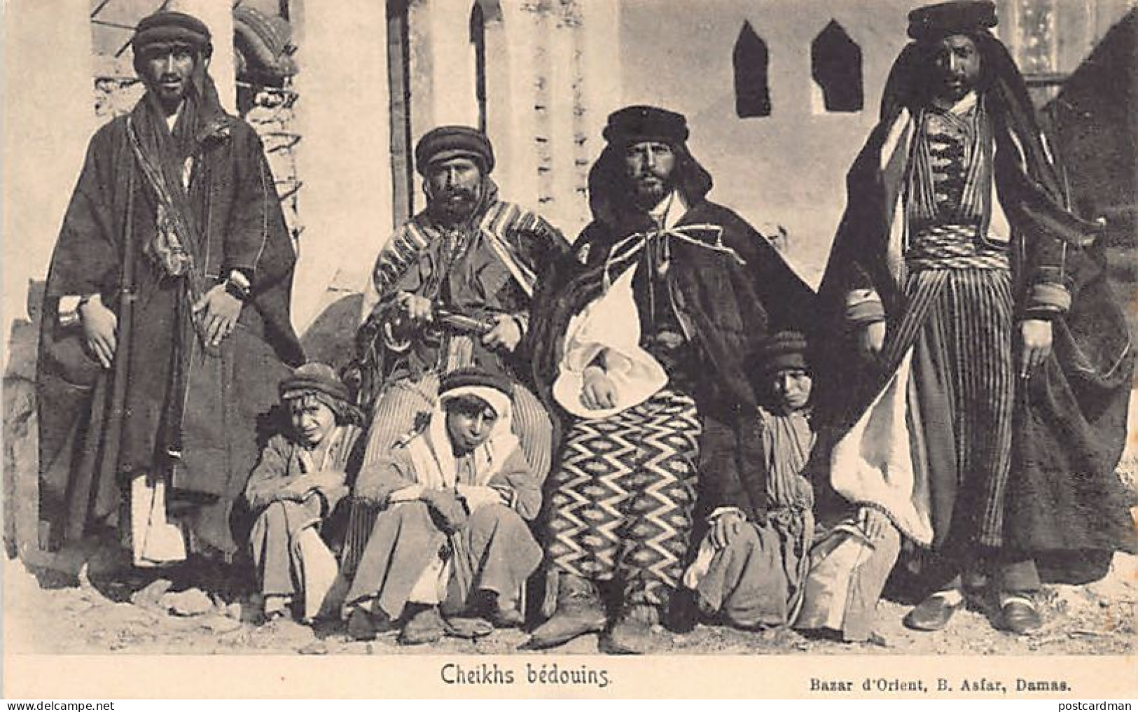 Syrie - Cheikhs bédouins - Ed. B. Asfar