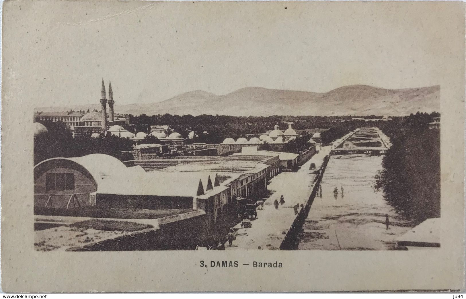 Syrie - Damas - Barada - Carte postale vierge