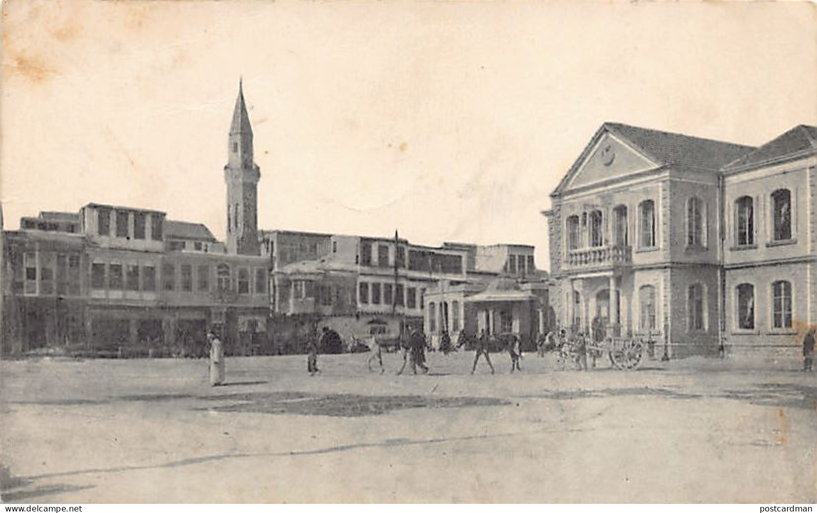 Syrie - DAMAS - La grande place - Ed. inconnu