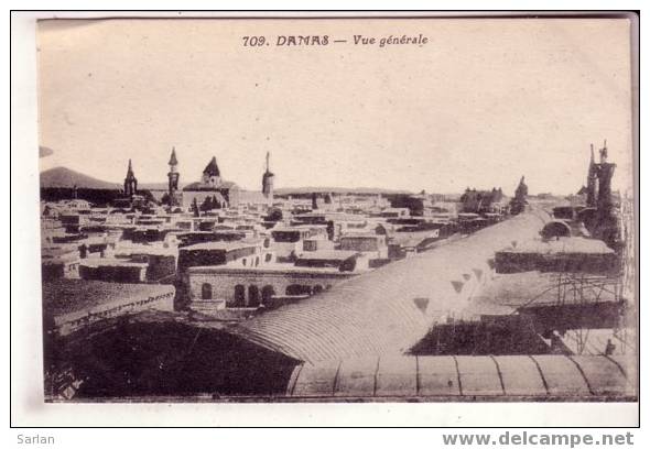 SYRIE , Damas , Vue generale