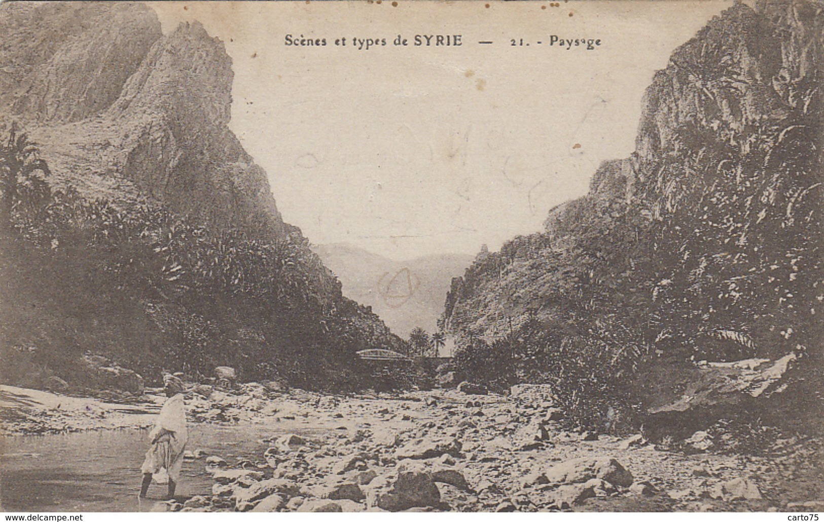 Syrie - Paysage et types de Syrie