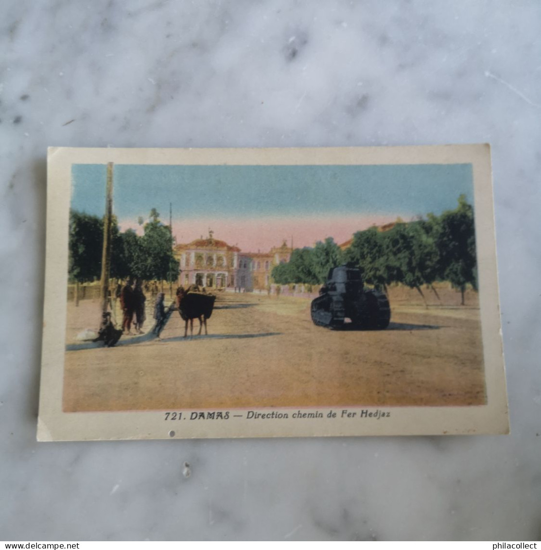 Syrië - Syria // Damas // Direction Chemin de Fer Hedjaz (Mil. Tank) 1929