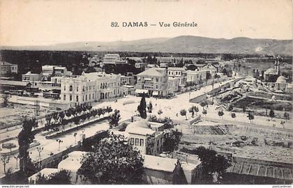 Syrie - DAMAS - Vue générale - Ed. Deychamps 82