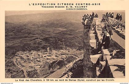 Syrie - L'expédition Citroën Centre-Asie - Le Krak des Chevaliers - Ed. Georges-Marie Haardt