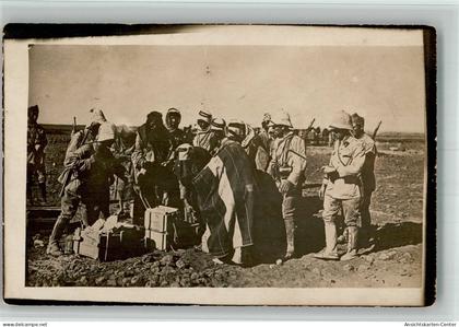 13716083 - Bau der Bagdad Eisenbahn Syrien nach Irak Foto AK