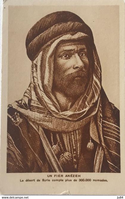 Syrie - Un Fier Anézeh - Le Désert de Syrie compte plus de 300 000 nomades - Carte postale