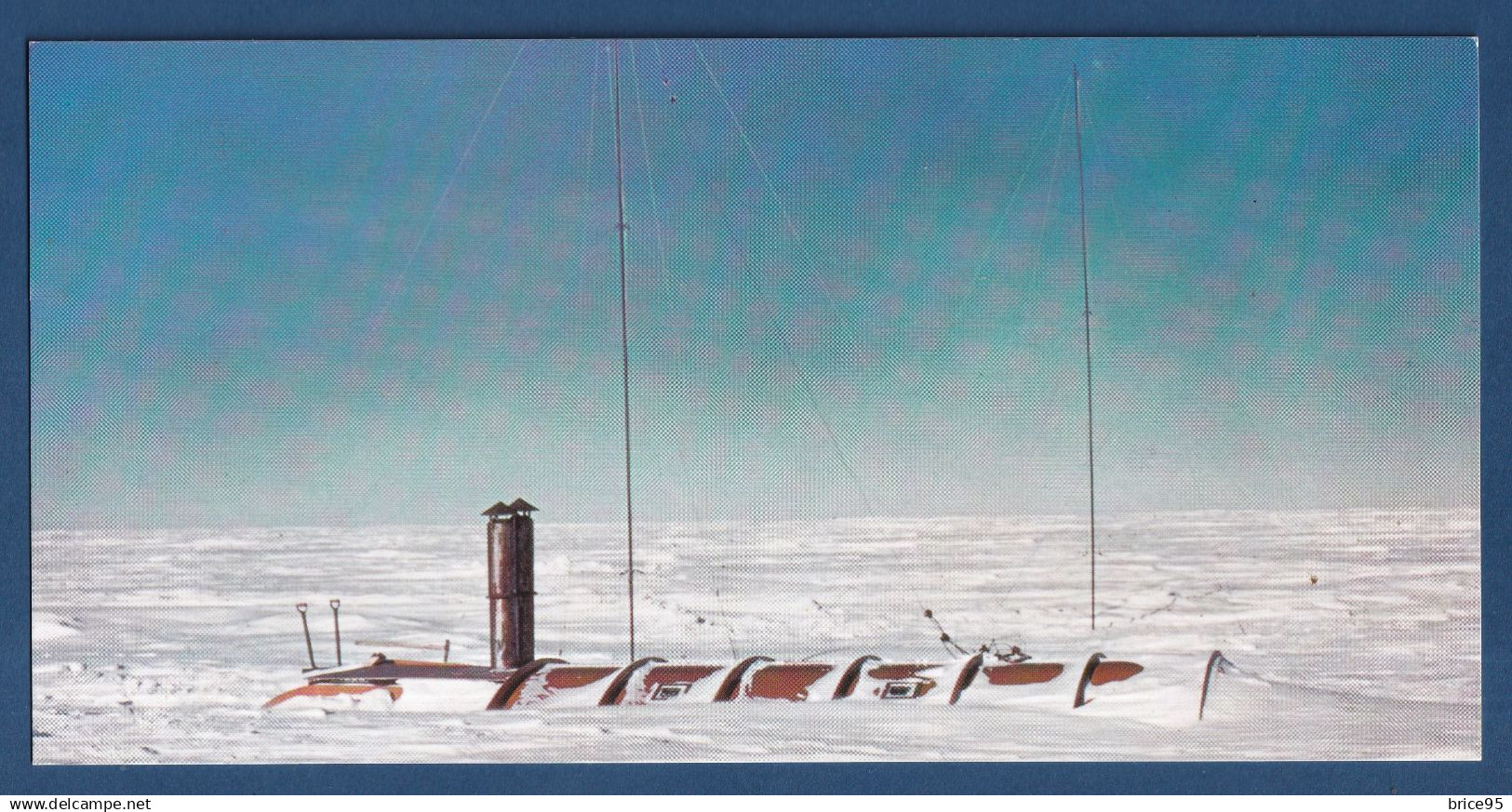 TAAF - Carte Postale - Station Charcot - Expéditions polaires Françaises