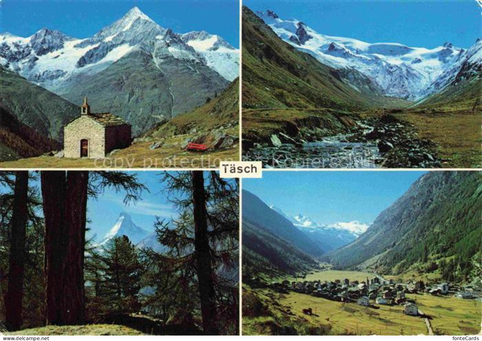 Taesch VS Taeschalp Matterhorn Rimpfischhorn Taesch