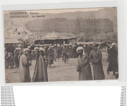 Chodschent " le marché " RARE