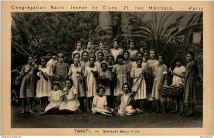 Tahiti - Queiques beaux fruits