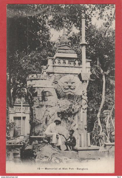 CPA: Siam - Bangkok - Memorial at Wat Poh - Thailande
