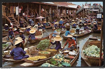 Thailand Damnoen Saduak Floating Market Ratchaburi
