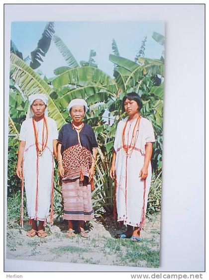 Thailand - Karen Women - Northern Thailand Chiengmai cca 1960  -  VF - D50096