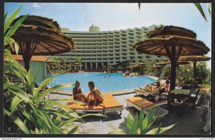 Thailand Pattaya beach resort postcard used
