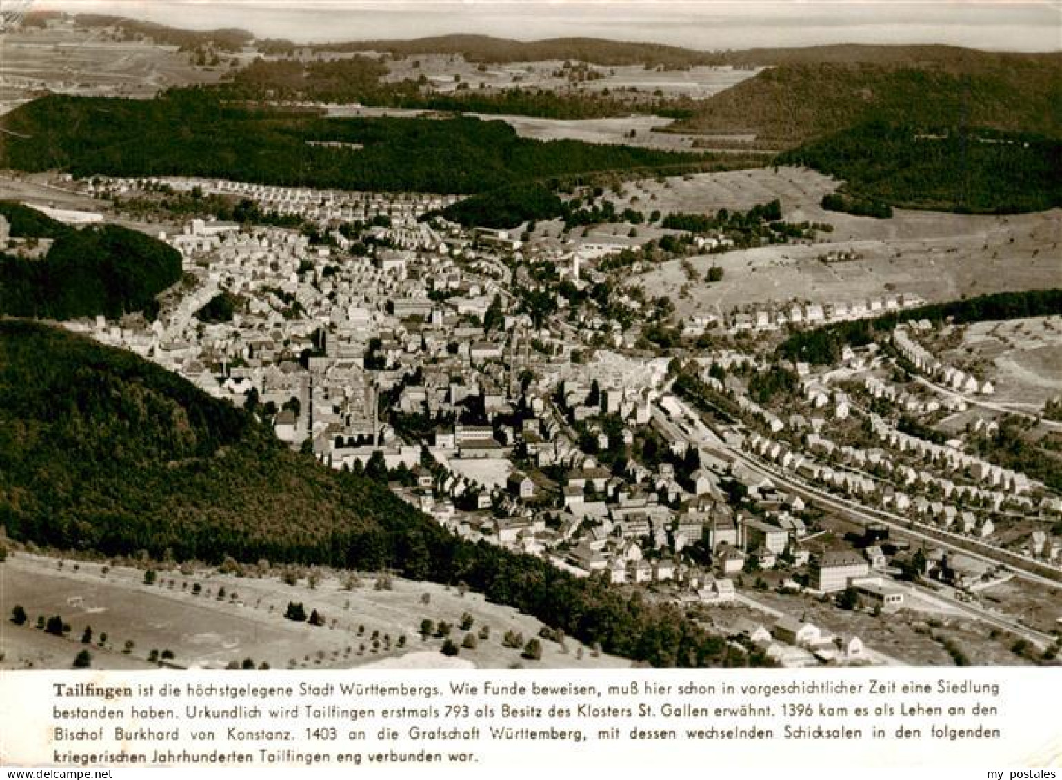 Tailfingen Albstadt Fliegeraufnahme