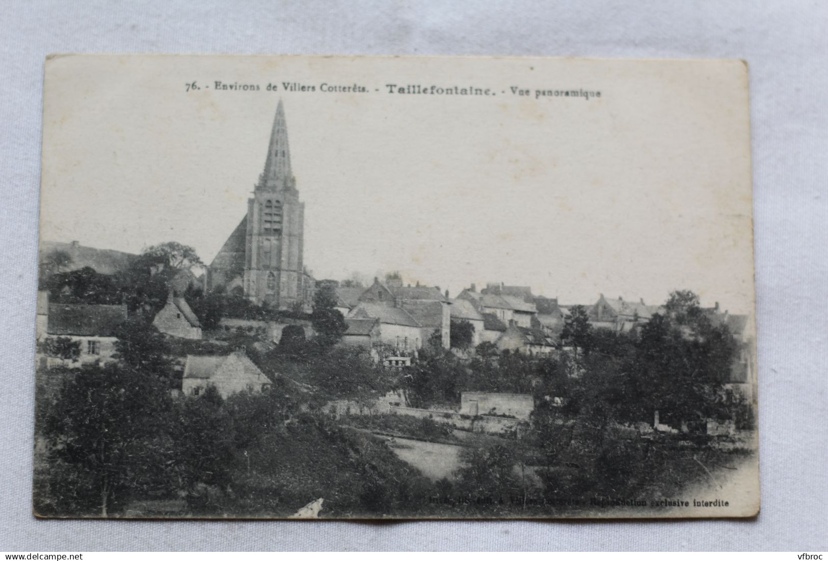 Taillefontaine, vue panoramique, Aisne 02