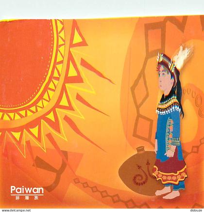 Carte Postale - Taiwan - Paiwan - Un des groupes aborigènes de Taiwan - Carte Neuve - CPM - Voir Scans Recto-Verso - Pos