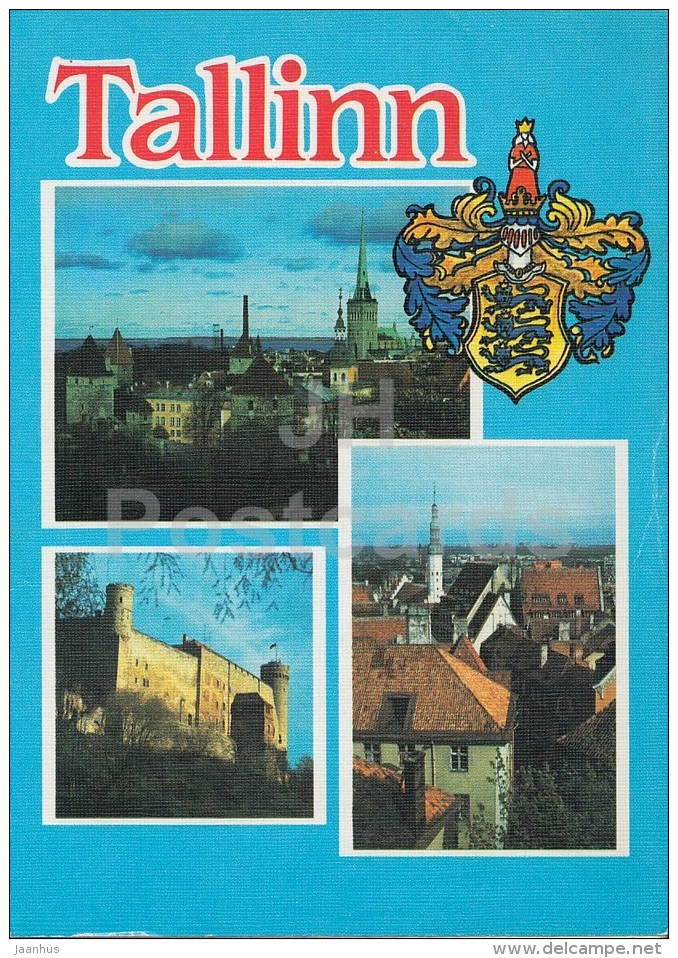 Tallinn views - Tallinn - Estonia USSR - unused