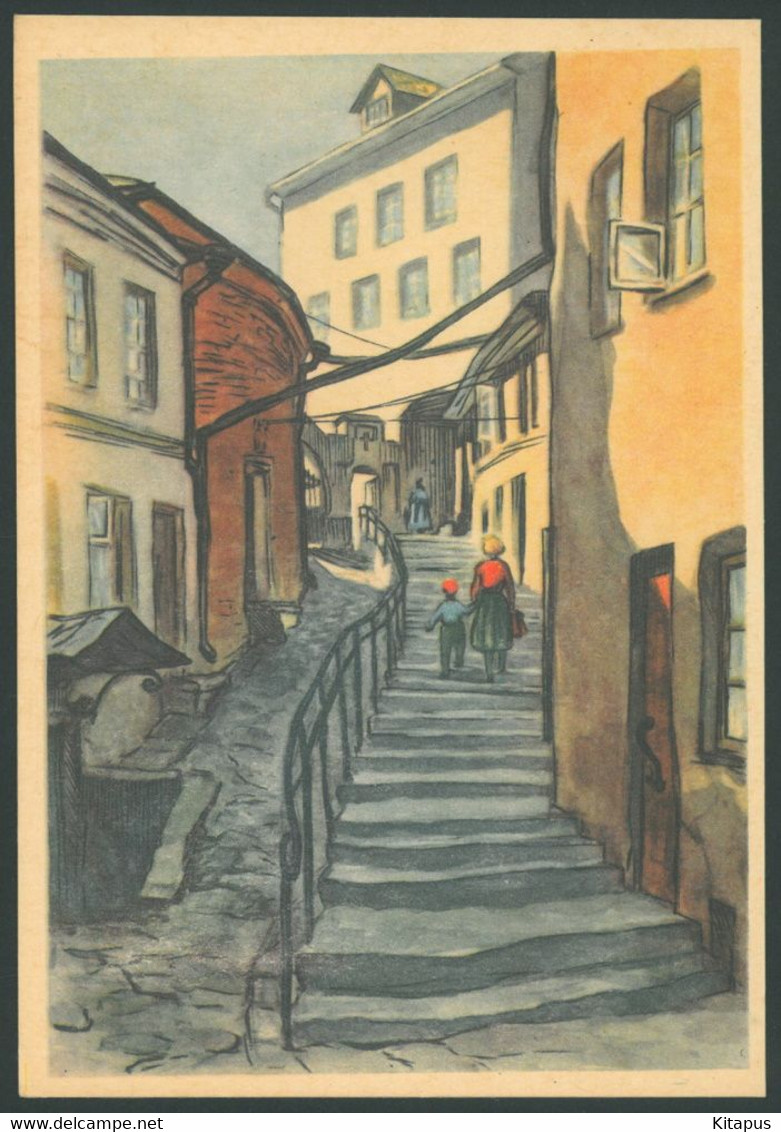 TALLINN vintage postcard Estonia