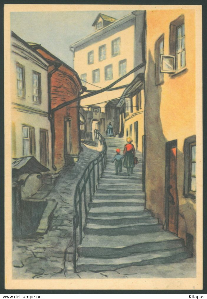 TALLINN vintage postcard Estonia