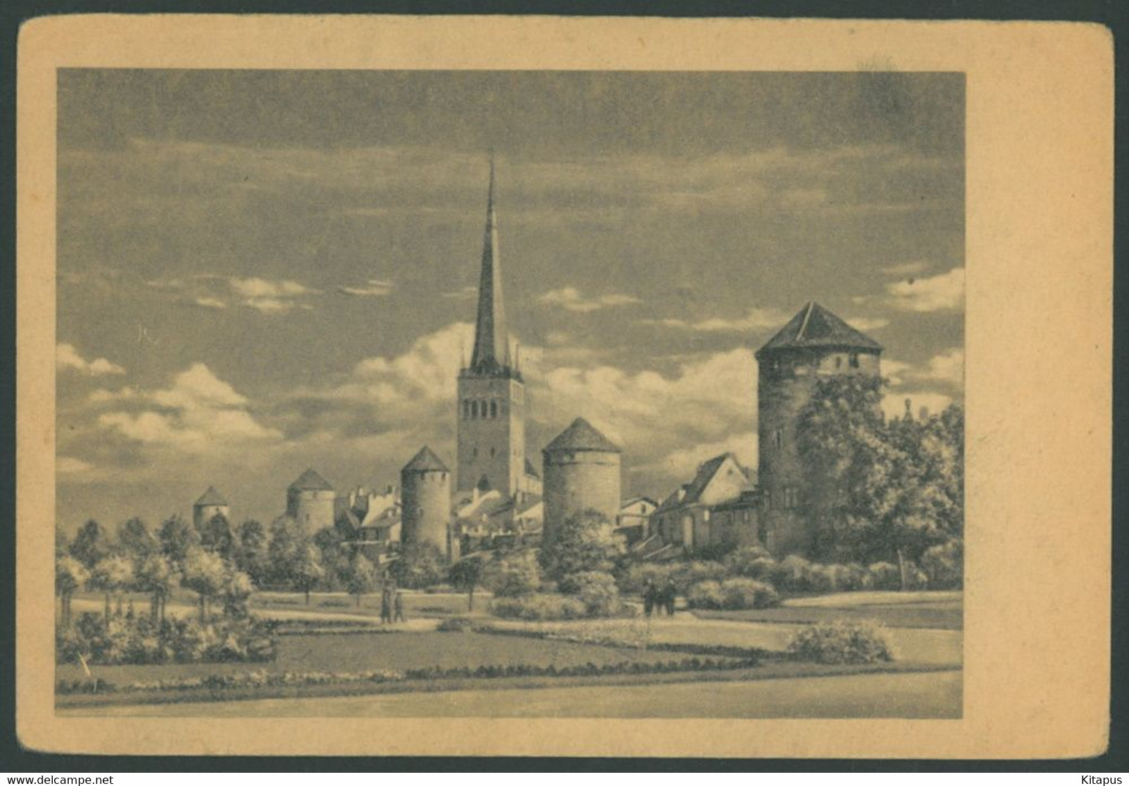 TALLINN vintage postcard Estonia